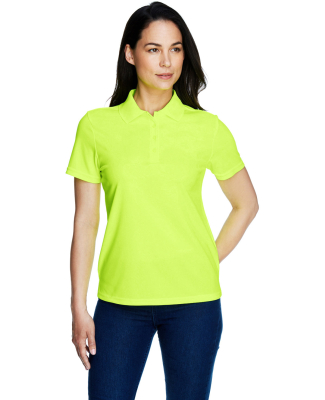78181 Core 365 Origin  Ladies Performance Piqué P in Safety Yellow