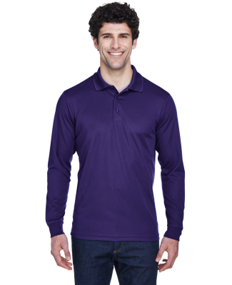 88192 Core 365 Pinnacle  Men's Performance Long Sl in Campus purple