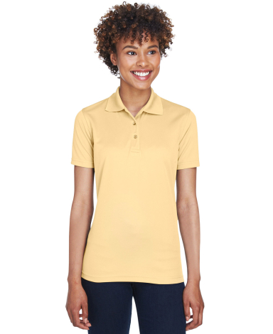 8210L UltraClub Ladies' Cool & Dry Mesh Piqué Pol in Yellow haze