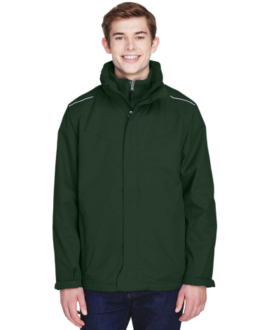88205 Ash City - Core 365 Men's Region 3-in-1 Jack in Forest