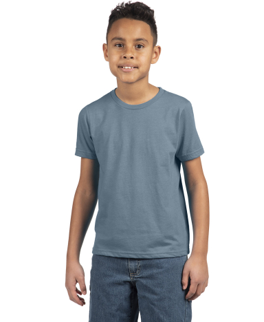 Next Level 3312 Boys CVC Crew Tee in Military green