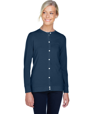 DP181W Devon & Jones Ladies' Perfect Fit™ Ribbon in Navy