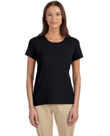 DP182W Devon & Jones Ladies' Perfect Fit™ Shell in Black