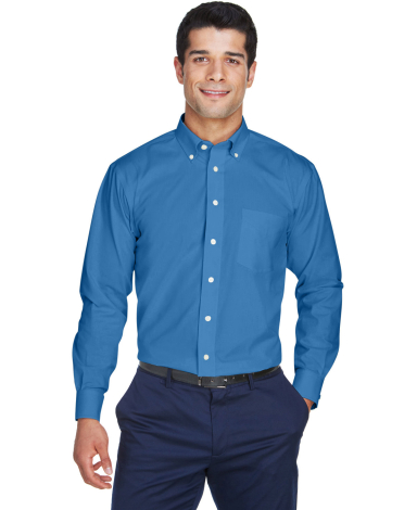 D630 Devon & Jones Men's Crown Collection™ Solid in French blue