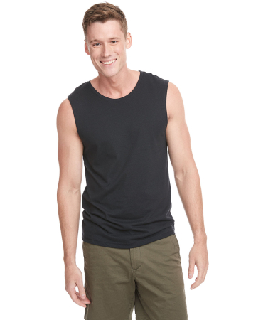 Next Level 6333 Muscle Tank in Black