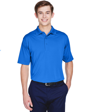 UltraClub 8610 Men's Cool & Dry 8 Star Elite Perfo in Royal