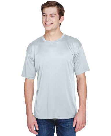 UltraClub 8620 Men's Cool & Dry Basic Performance in Grey