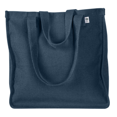 econscious EC8015 6.8 oz. Hemp Market Tote in Navy