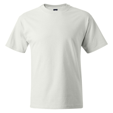 Hanes 518T Beefy-T Tall T-Shirt in White