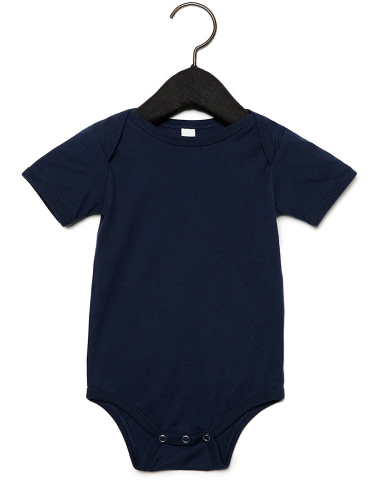 100B Bella + Canvas Baby Short Sleeve Onesie in Navy