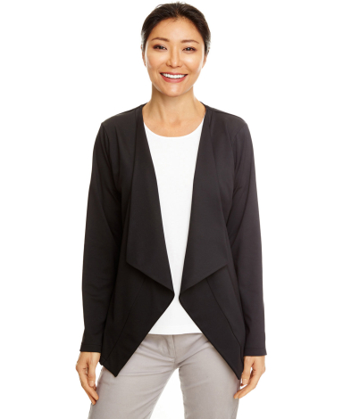 Devon and Jones DP465W Ladies' Perfect Fit™ Drap in Black