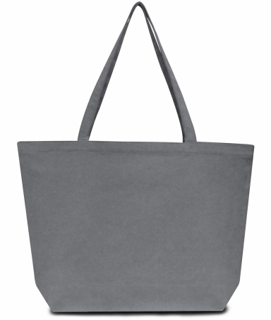 Liberty Bags 8507 Pigment Dyed Premium 12 Ounce To in Grey