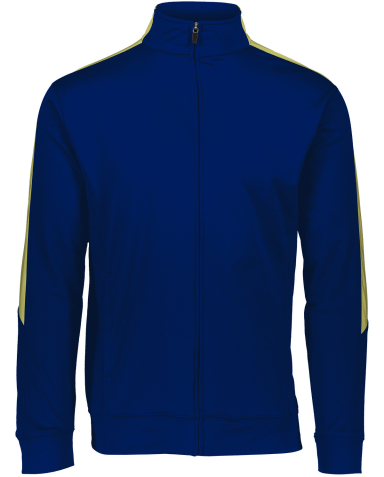 Augusta Sportswear 4395 Medalist Jacket 2.0 in Navy/ vegas gold