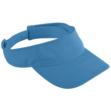 Augusta Sportswear 6228 Youth Athletic Mesh Visor in Columbia blue