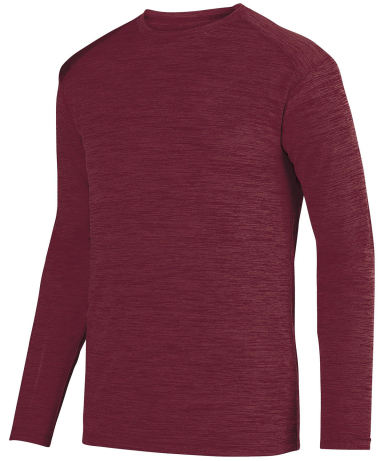 Augusta Sportswear 2903 Shadow Tonal Heather Long in Maroon