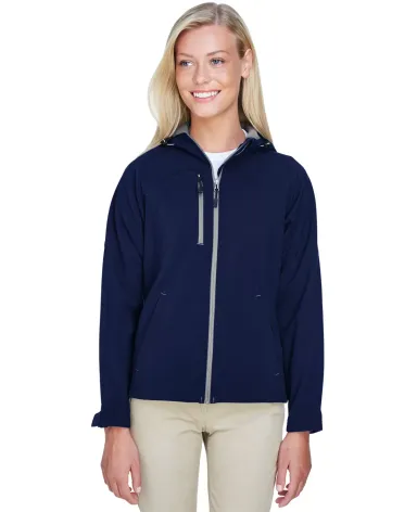 North End 78166 Ladies' Prospect Two-Layer Fleece CLASSIC NAVY