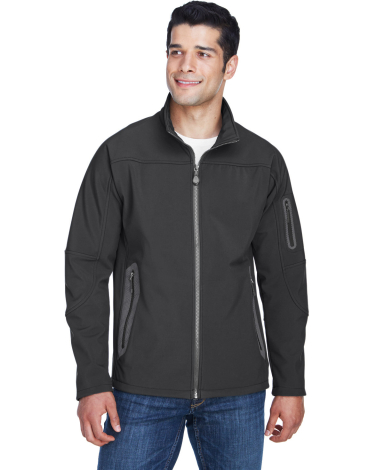North End 88138 Men's Three-Layer Fleece Bonded So in Graphite