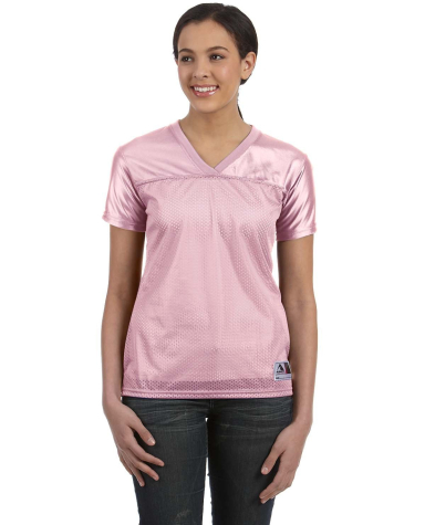 250 Juniors' Replica Football Jersey in Light pink
