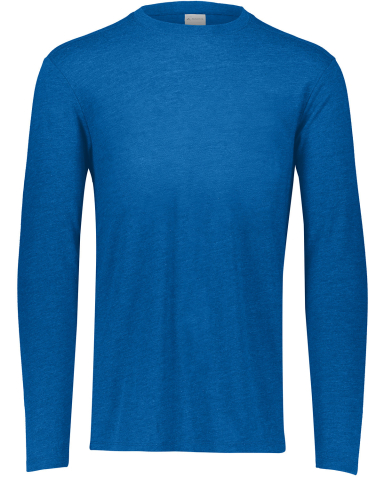 Augusta Sportswear 3075 Adult 3.8 oz., Tri-Blend L in Royal heather