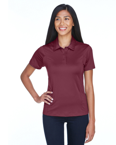 Team 365 TT20W Ladies' Charger Performance Polo in Sport maroon