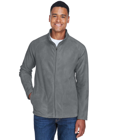 Team 365 TT90 Men's Campus Microfleece Jacket in Sport graphite