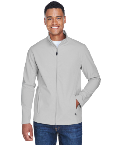 Team 365 TT80 Men's Leader Soft Shell Jacket in Sport silver