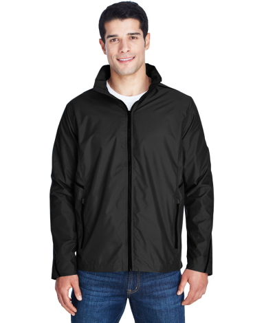 Team 365 TT70 Adult Conquest Jacket With Mesh Lini in Black
