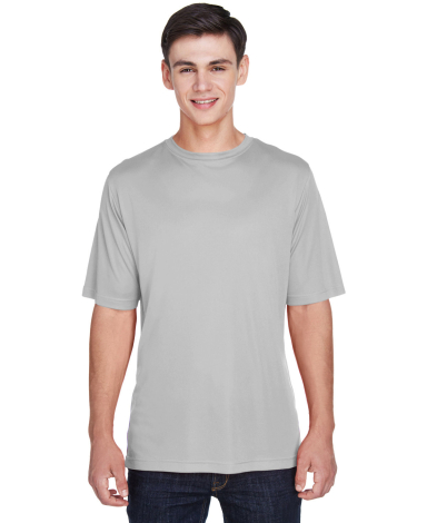 Team 365 TT11 Men's Zone Performance T-Shirt in Sport silver