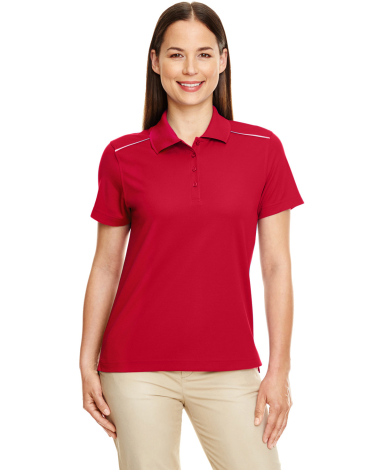 Core 365 78181R Ladies' Radiant Performance Piqué in Classic red
