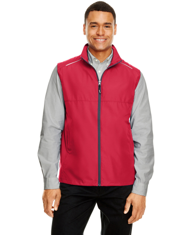 Core 365 CE703 Men's Techno Lite Unlined Vest in Classic red