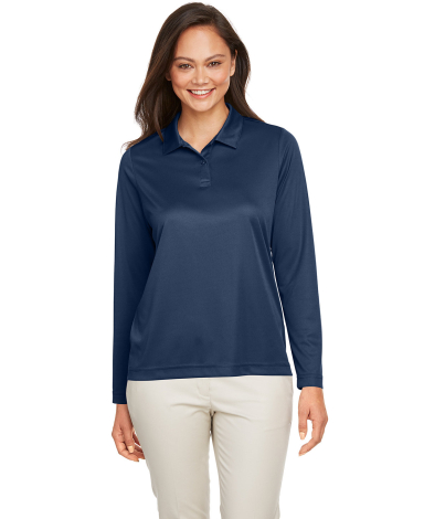 Team 365 TT51LW Ladies' Zone Performance Long Slee in Sport dark navy