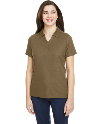Core 365 CE112W Ladies' Fusion ChromaSoft™ Pique in Coyote brown