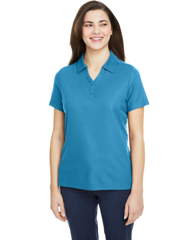 Core 365 CE112W Ladies' Fusion ChromaSoft™ Pique in Electric blue
