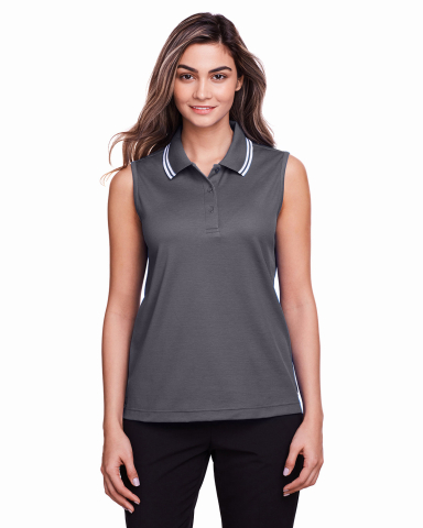 Devon and Jones DG20SW Ladies' CrownLux Performanc in Graphite/ white