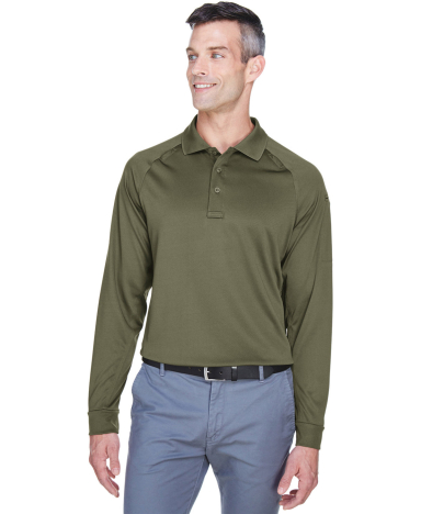Harriton M211L Men's Advantage Snag Protection Plu in Tactical green