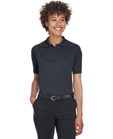 Harriton M211W Ladies' Advantage Snag Protection P in Dark charcoal