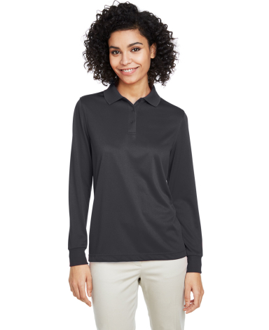 Harriton M348LW Ladies' Advantage Snag Protection in Dark charcoal