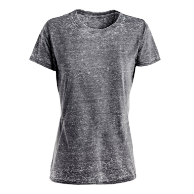 J America 8116 Ladies' Zen Jersey T-Shirt in Dark smoke