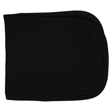 Rabbit Skins 1014 Infant Terry Burp Cloth in Black