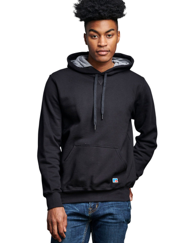 Russell Athletic 82ONSM Unisex Cotton Classic Hood in Black