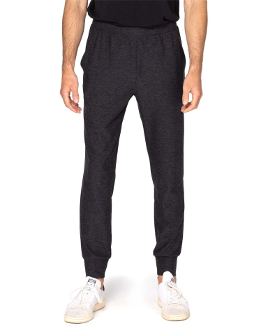 Threadfast Apparel 380P Unisex Impact Jogger Pant in Black heather