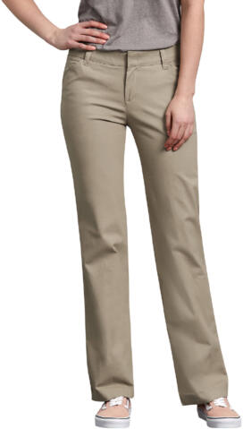 Dickies FP31 Ladies' Relaxed Straight Stretch Twil in Desert sand _04