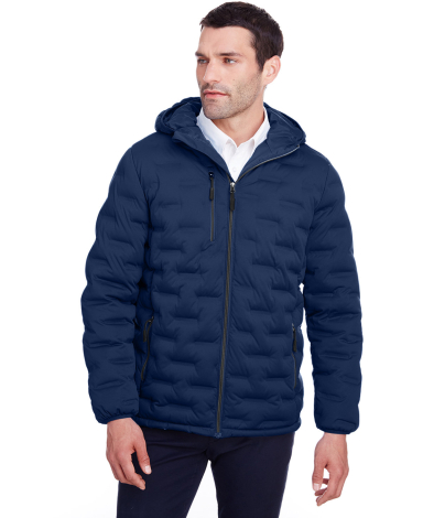 North End NE708 Men's Loft Puffer Jacket in Classic navy/ carbon
