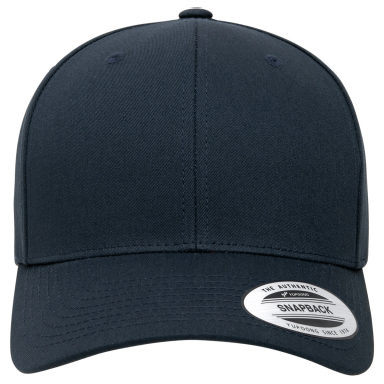 Yupoong-Flex Fit 6389 Cvc Twill Hat in Navy