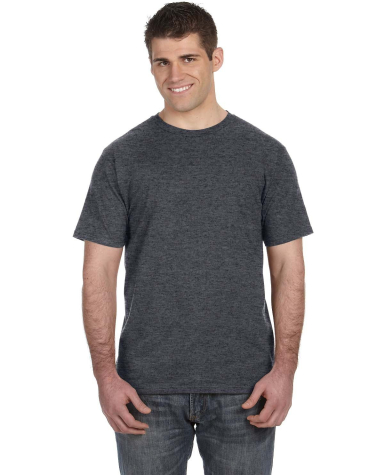 Anvil 980 Lightweight T-Shirt by Gildan in Heather dark grey