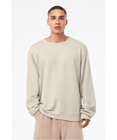 Bella + Canvas 3911 Unisex Classic Crewneck Sweats in Heather dust
