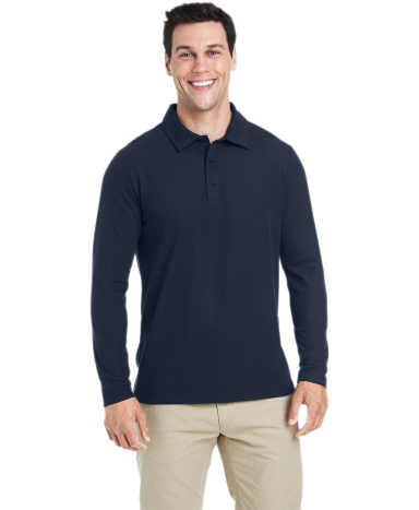 Core 365 CE112L Men's Fusion ChromaSoft™ Long-Sl in Classic navy