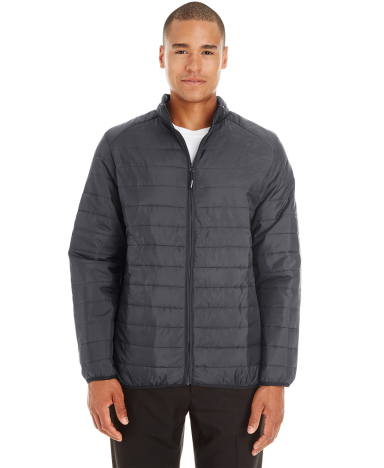 Core 365 CE700T Men's Tall Prevail Packable Puffer in Carbon