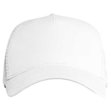 econscious EC7094 5-Panel Organic/RPET Trucker Cap in Pacific/ oyster