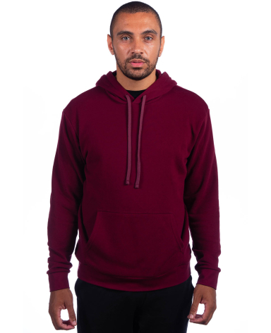 Next Level Apparel 9304 Adult Sueded French Terry in Maroon